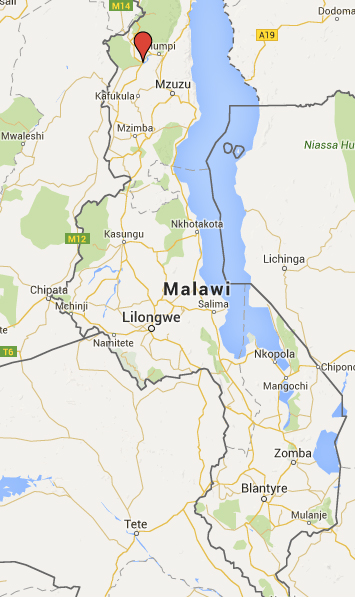 Map of Chilumba, Malawi